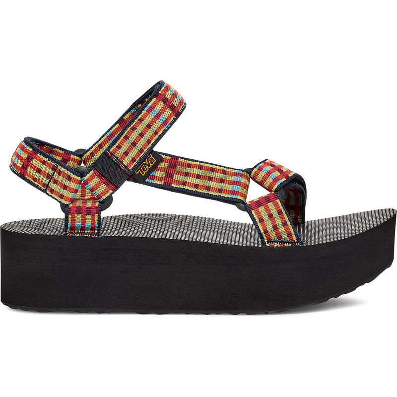 Women's Flatform Universal, MODERN CHECK LEMON DROP, hi-res image number 1