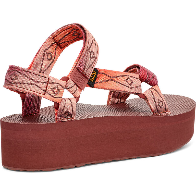 Women's Flatform Universal Sunscape, WATERLESS SCARLET, hi-res image number 4