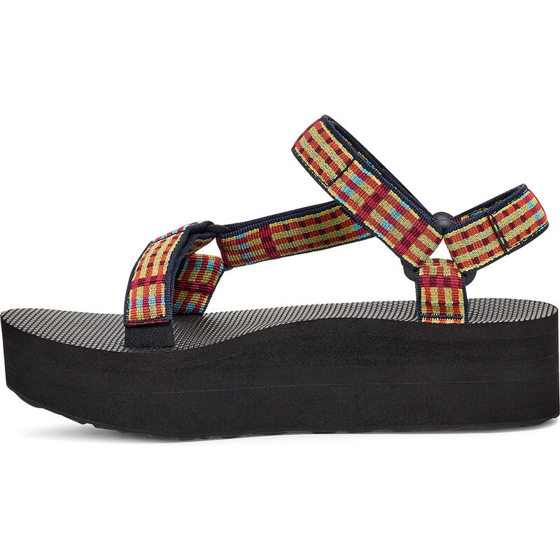 Women's Flatform Universal, MODERN CHECK LEMON DROP, hi-res image number 3