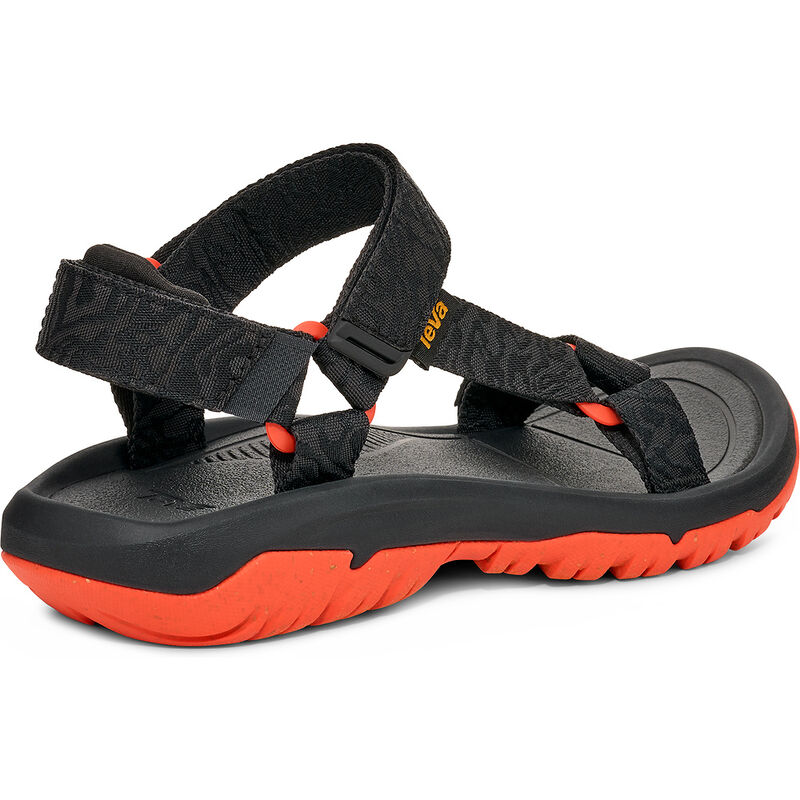 Men's Hurricane XLT2 Terratexture, CAVIAR/ MANDARIN RED, hi-res image number 4