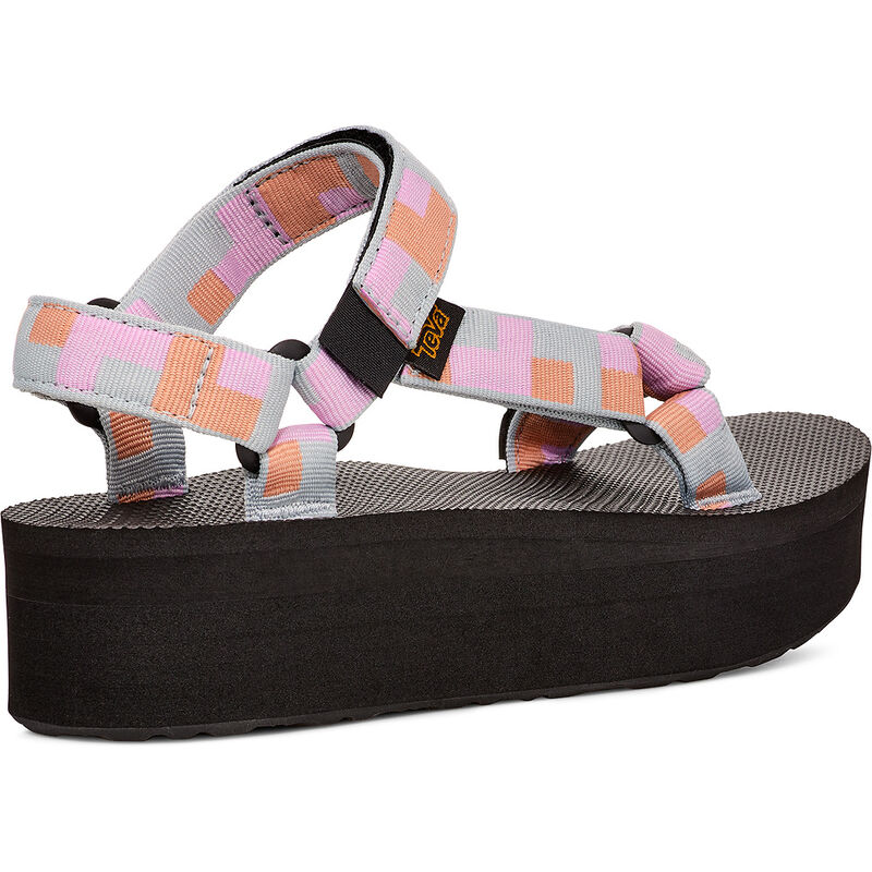 Women's Flatform Universal, RETRO SHAPES PEARL BLUE, hi-res image number 4