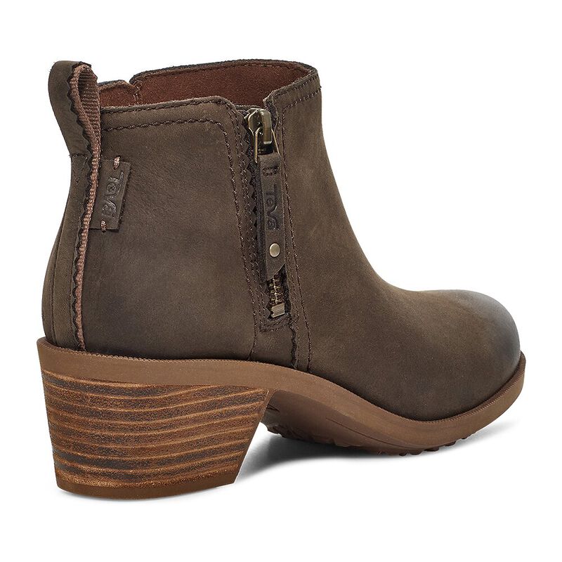 Women's Anaya Bootie, BROWN, hi-res image number 4